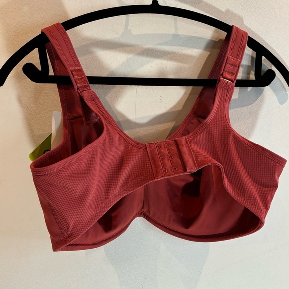 WACOAL SPORT Sz 38C Bra Underwire J-Hook Adjustable Back No Padding NEW WITH TAG - Picture 5 of 13
